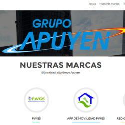 Nueva página web de Grupo Apuyen